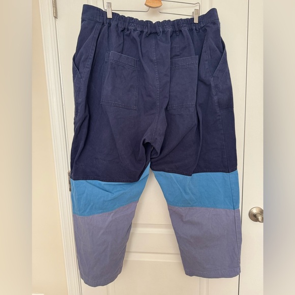 Big Bud Press Blue, Light Blue,  and Purple Colorblock Work Pants size 3XL - Picture 2 of 5